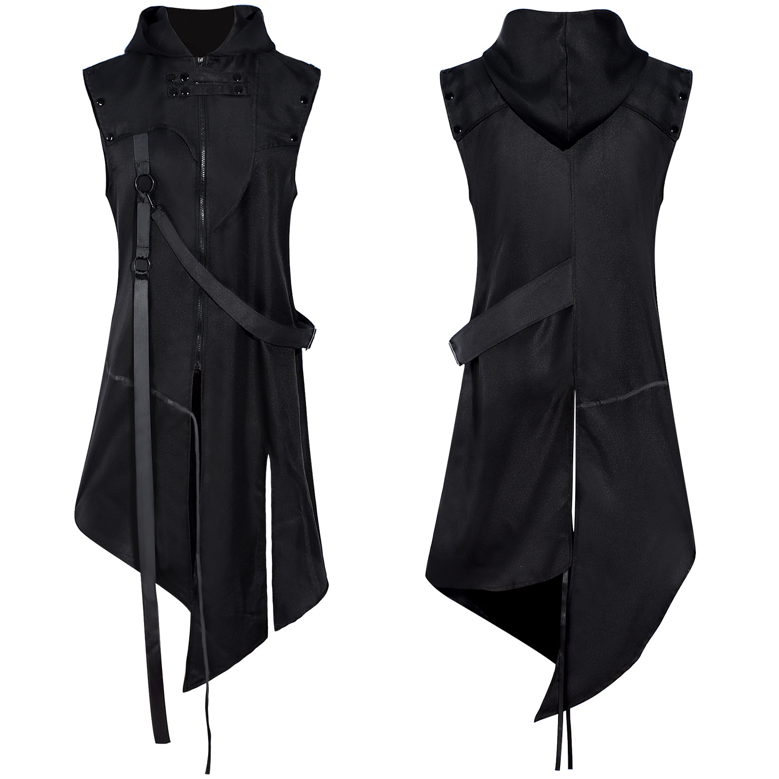 Women'S Accessories Louis Vuitton - Manteau médiéval d'halloween, veste longue noire