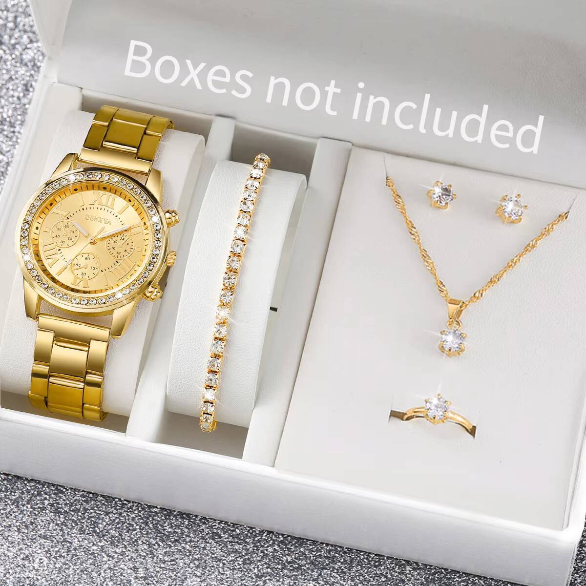 Women Accessories Gift Box - Ensemble de 6 montres pour femmes,