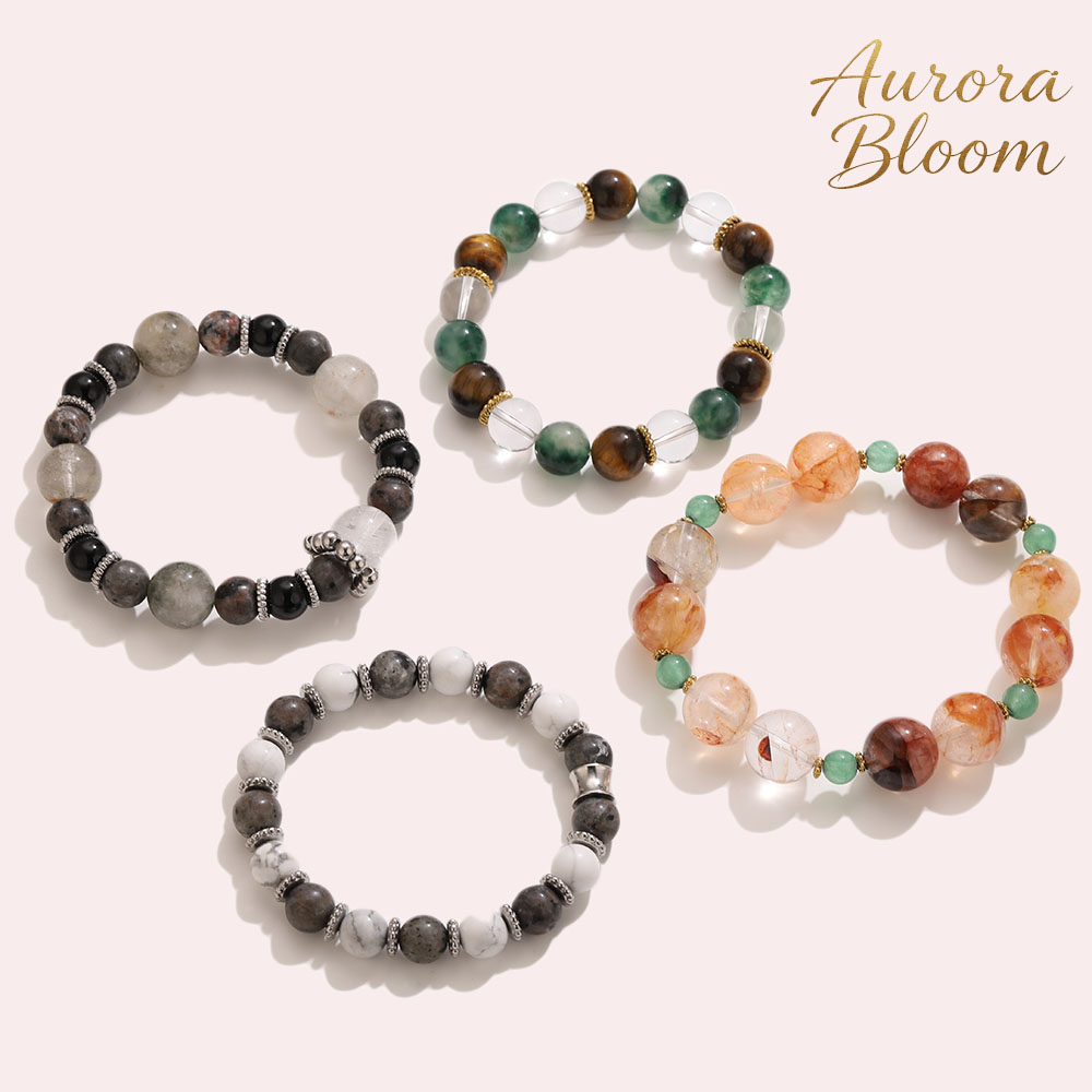 Accessories Woman - Ensemble de bracelets en pierres de