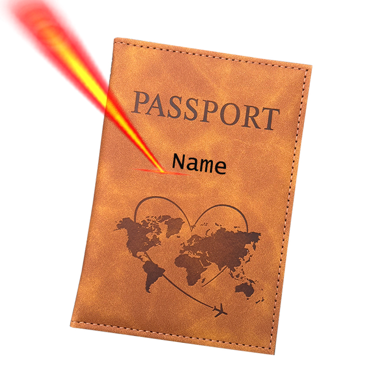 Women'S Accessories Wallet - Porte-passeport avec nom personnalisé, portefeuille de