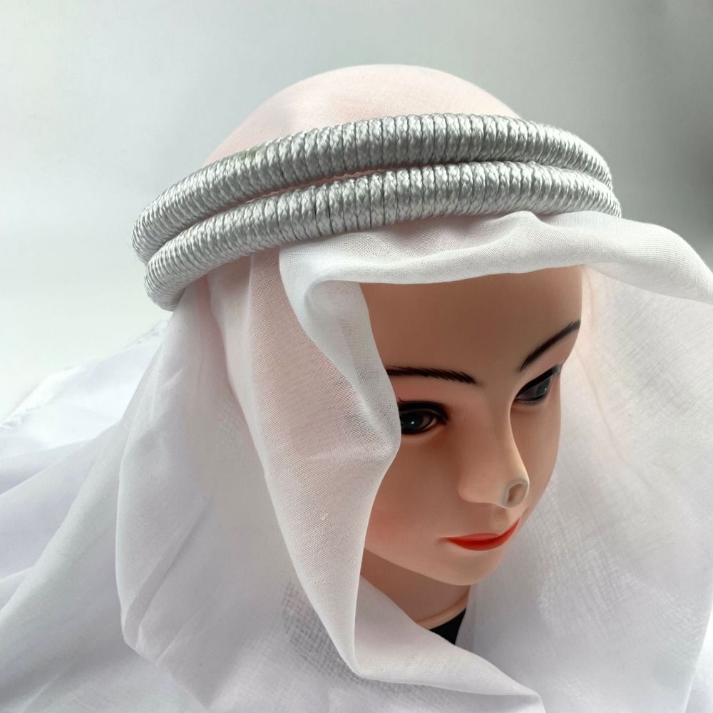 Women Accessories Dubai - 1 pièce Égal Shemagh noir, foulard