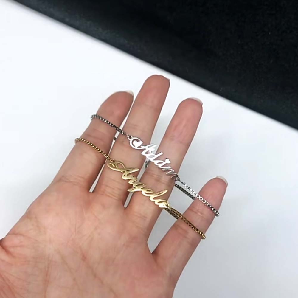 Bracelet personnalisé avec nom - Women Accessories Gift Box avis et prix