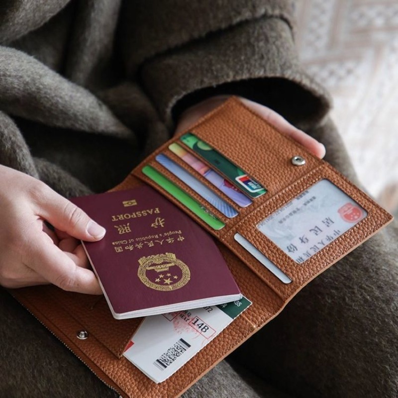 Porte-passeport en cuir couvre - Women'S Accessories Wallet avis et prix