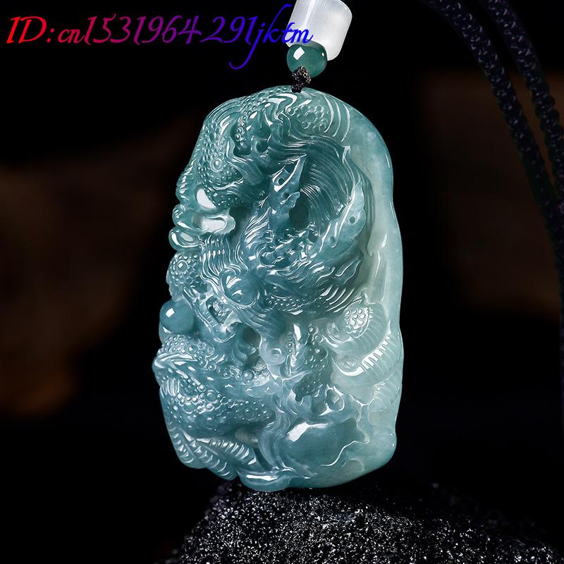 Collier pendentif Dragon en ja - Accessories Woman avis et prix