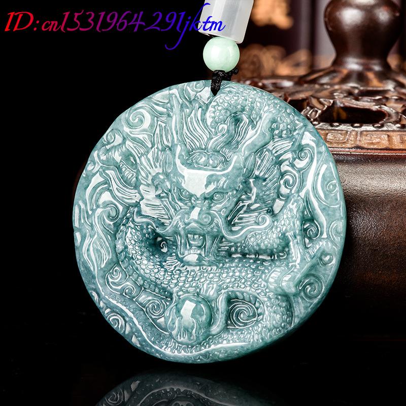 Collier pendentif dragon en ja - Accessories Woman avis et prix