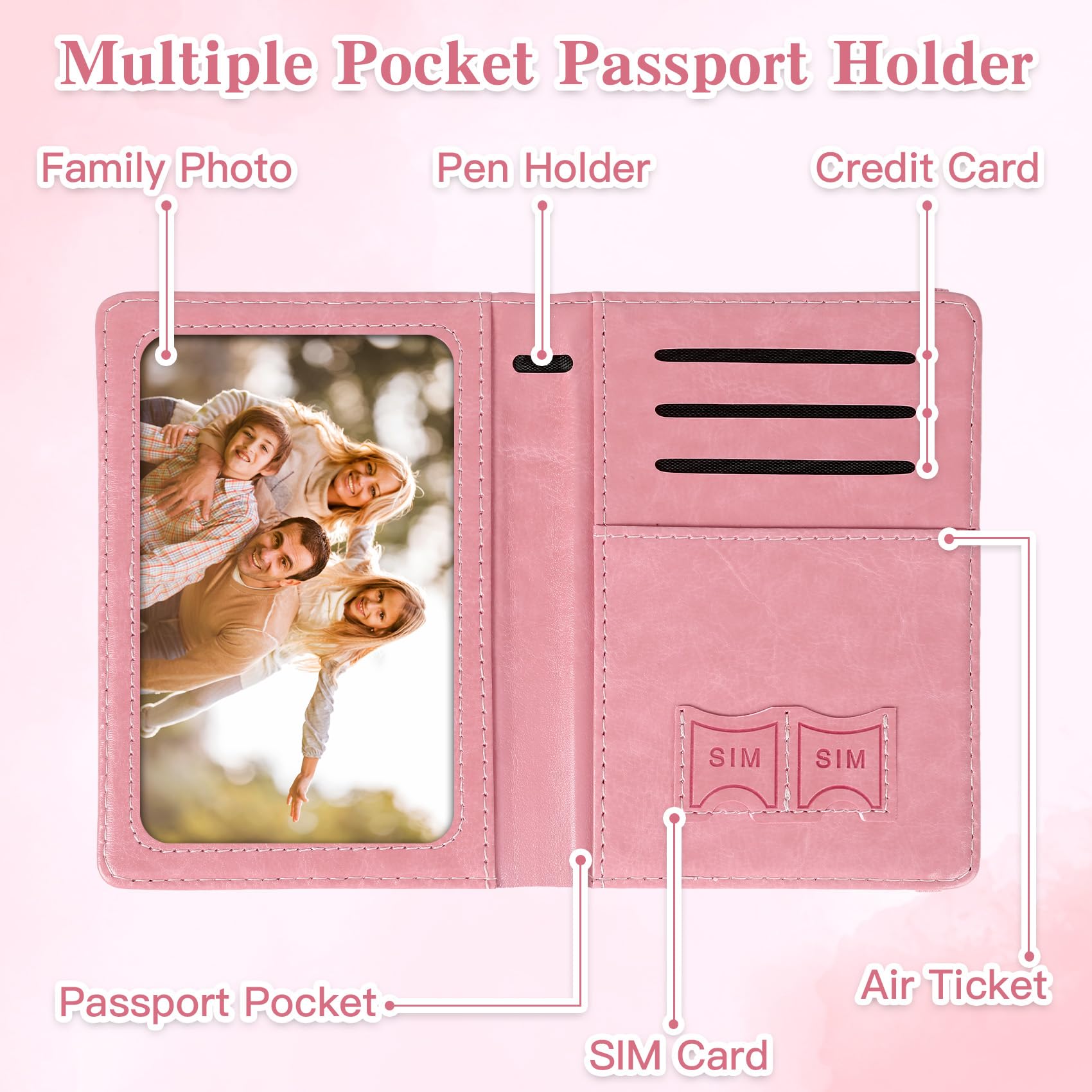 Porte-passeport pour voyage, é - Women'S Accessories Wallet avis et prix