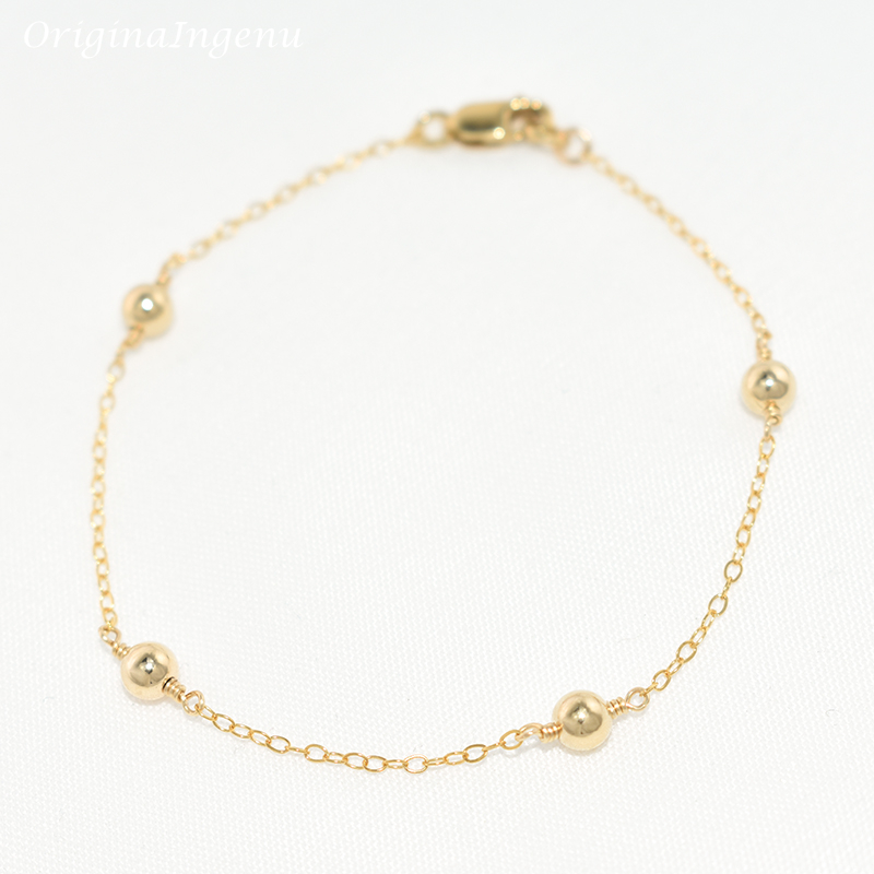 Bracelet de perles remplies d' - Beaded Anklet Chain avis et prix