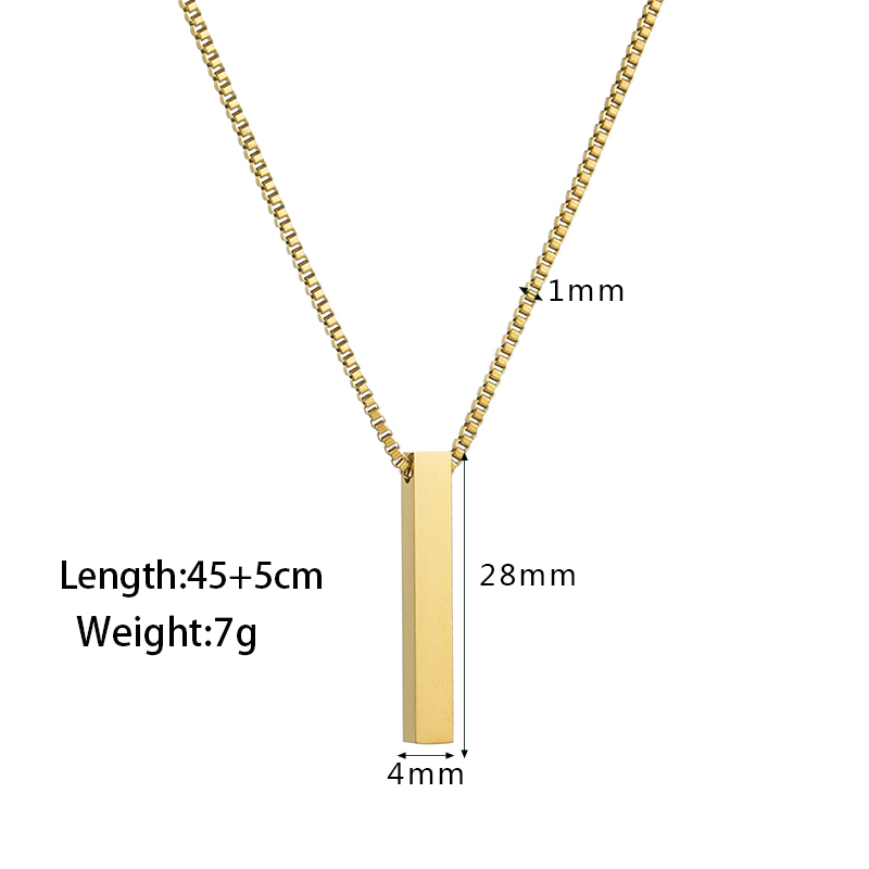 Colliers avec pendentif carré  - Women Accessories Gift Box avis et prix