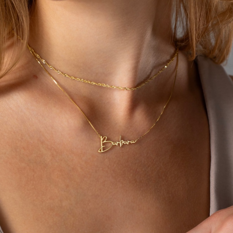 Collier personnalisé avec nom  - Women Accessories Gift Box avis et prix