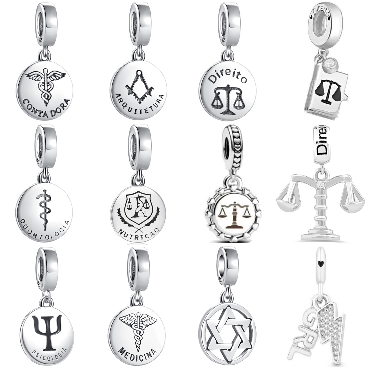 Nouveau Breloque en argent Ste - Women'S Accessories New Balance avis et prix