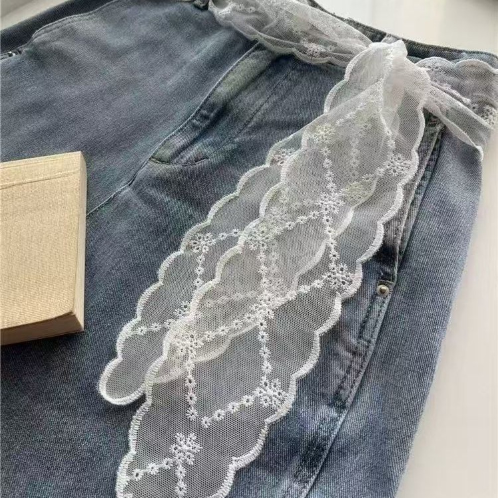 Ceinture en dentelle blanche é - Accessories Woman avis et prix