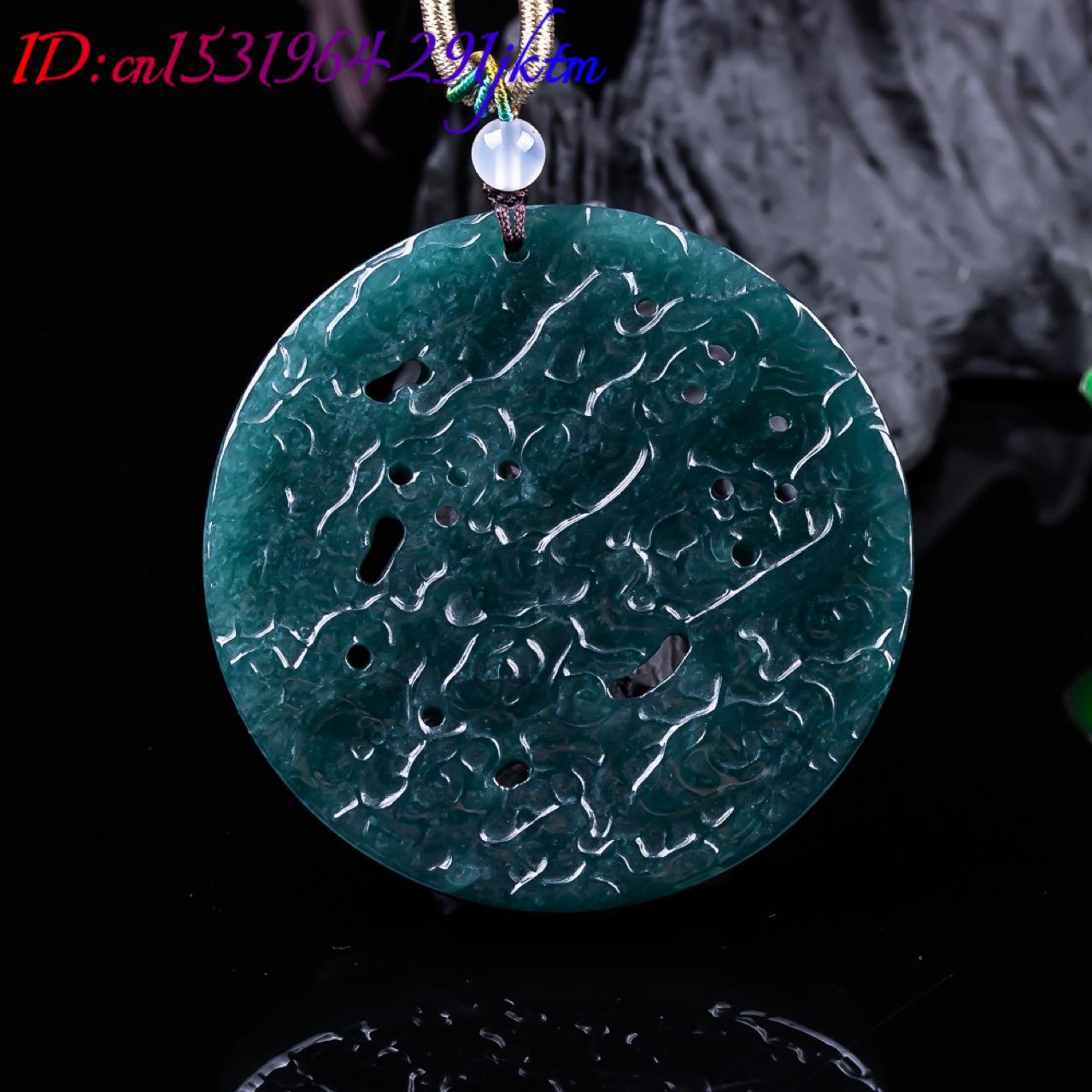 Pendentif Dragon en Jadeite Bi - Accessories Woman avis et prix