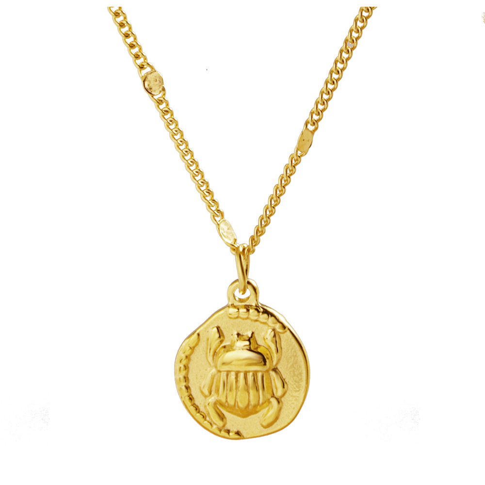 Collier pendentif délicat en a - Coin Necklace Delicate avis et prix