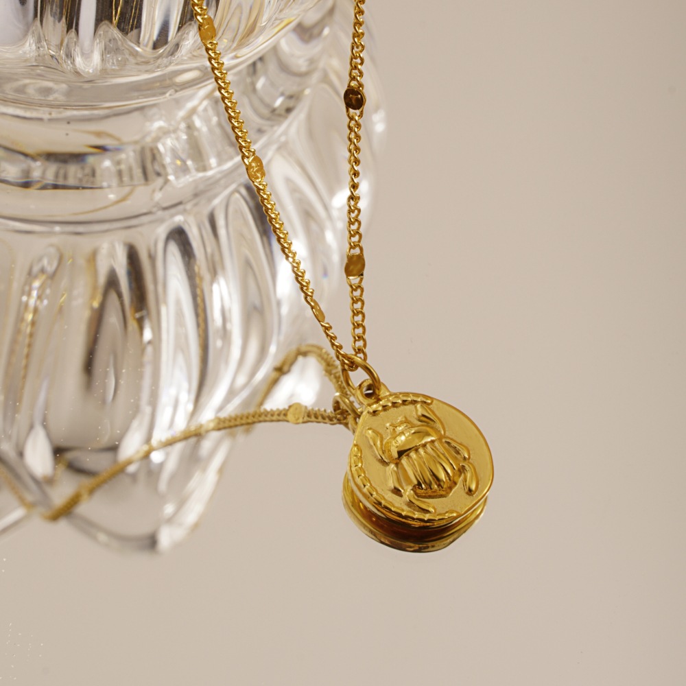 Collier pendentif délicat en a - Coin Necklace Delicate avis et prix