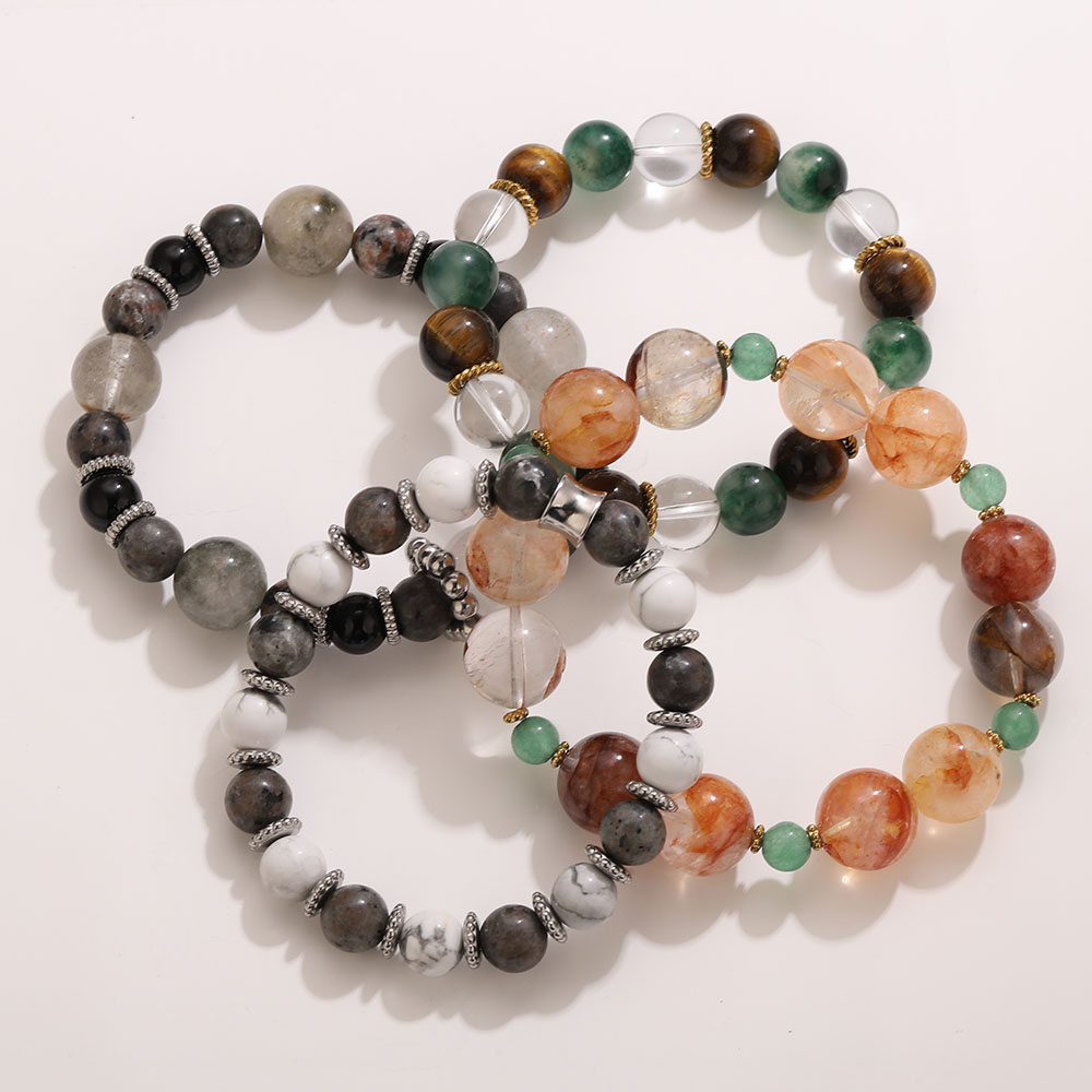 Ensemble de bracelets en pierr - Accessories Woman avis et prix