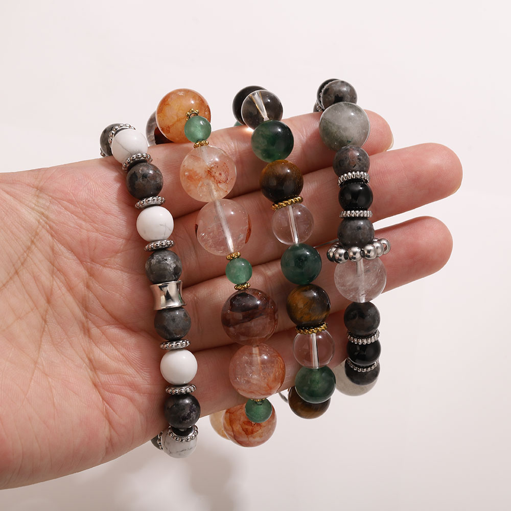 Ensemble de bracelets en pierr - Accessories Woman avis et prix