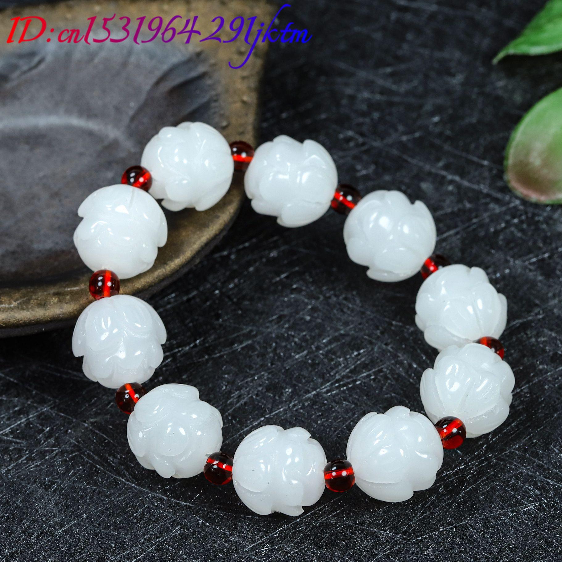 Bracelet en Jade véritable bla - Accessories Woman avis et prix