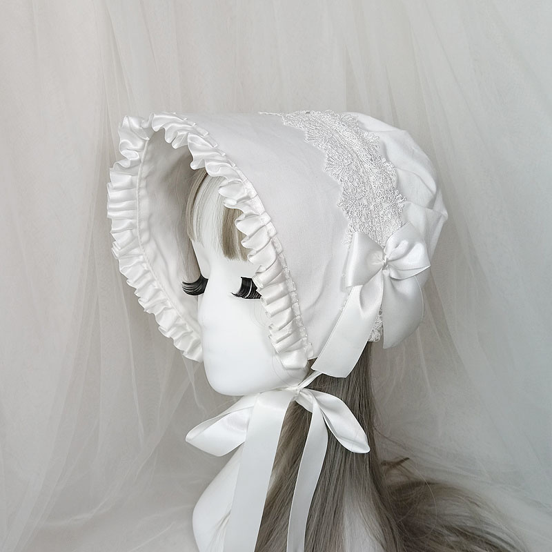 Bonnet en dentelle multicouche - Women'S Victorian Era Accessories avis et prix