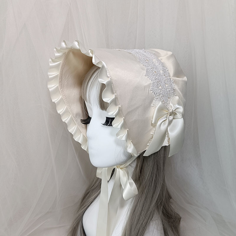 Bonnet en dentelle multicouche - Women'S Victorian Era Accessories avis et prix